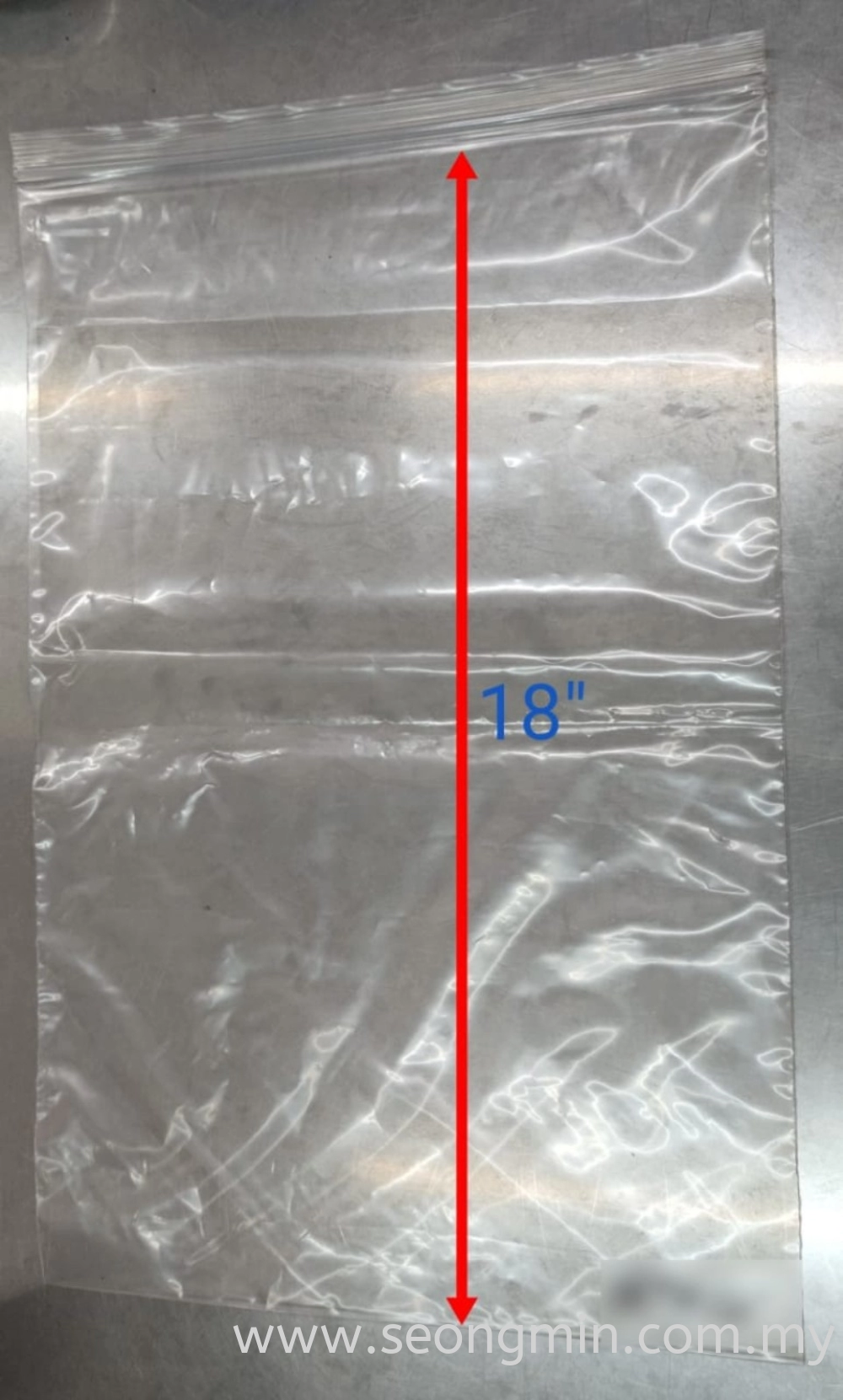 12''x18'' LDPE Zip Lock Bag (100pcs/pkt)