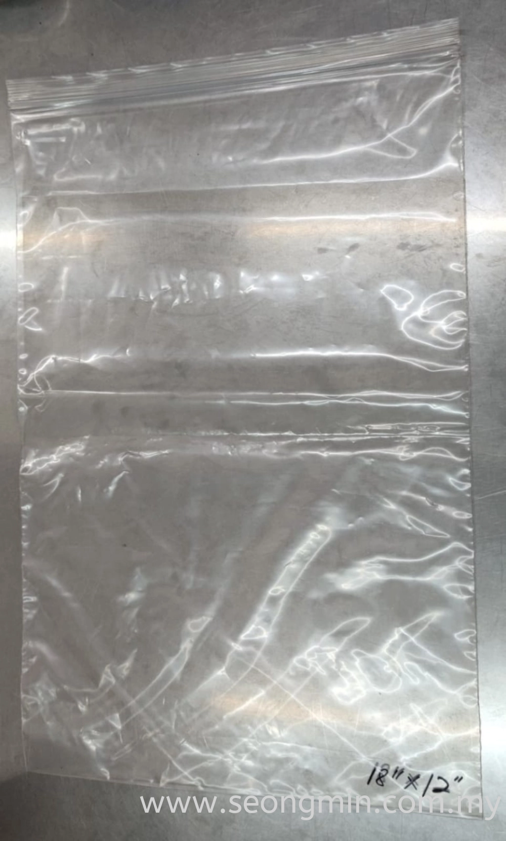 12''x18'' LDPE Zip Lock Bag (100pcs/pkt)