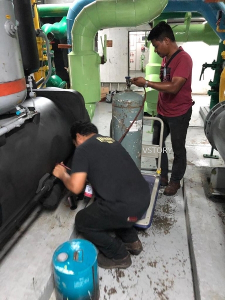 Chillier servicing and repairing specialist (Air-cooled, Water-cooled, Centrifugal, Water Pump, Cooling Tower and mini chiller) Services Penang, Malaysia, Georgetown Supplier, Installation, Supply, Supplies | VSTORY SDN BHD