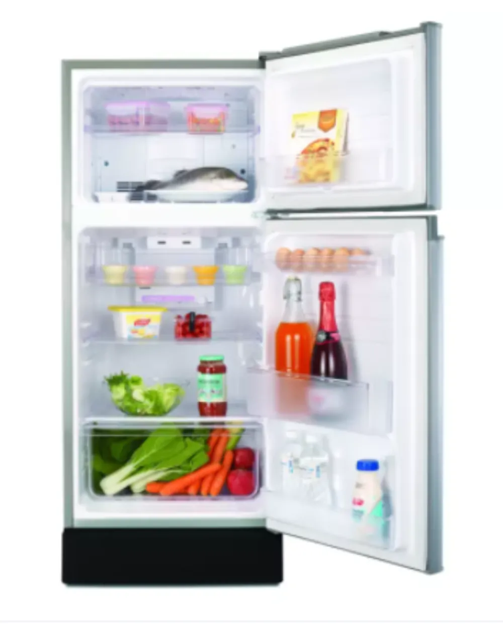 Sharp 170L 2-Door Fridge - SJ-189MS