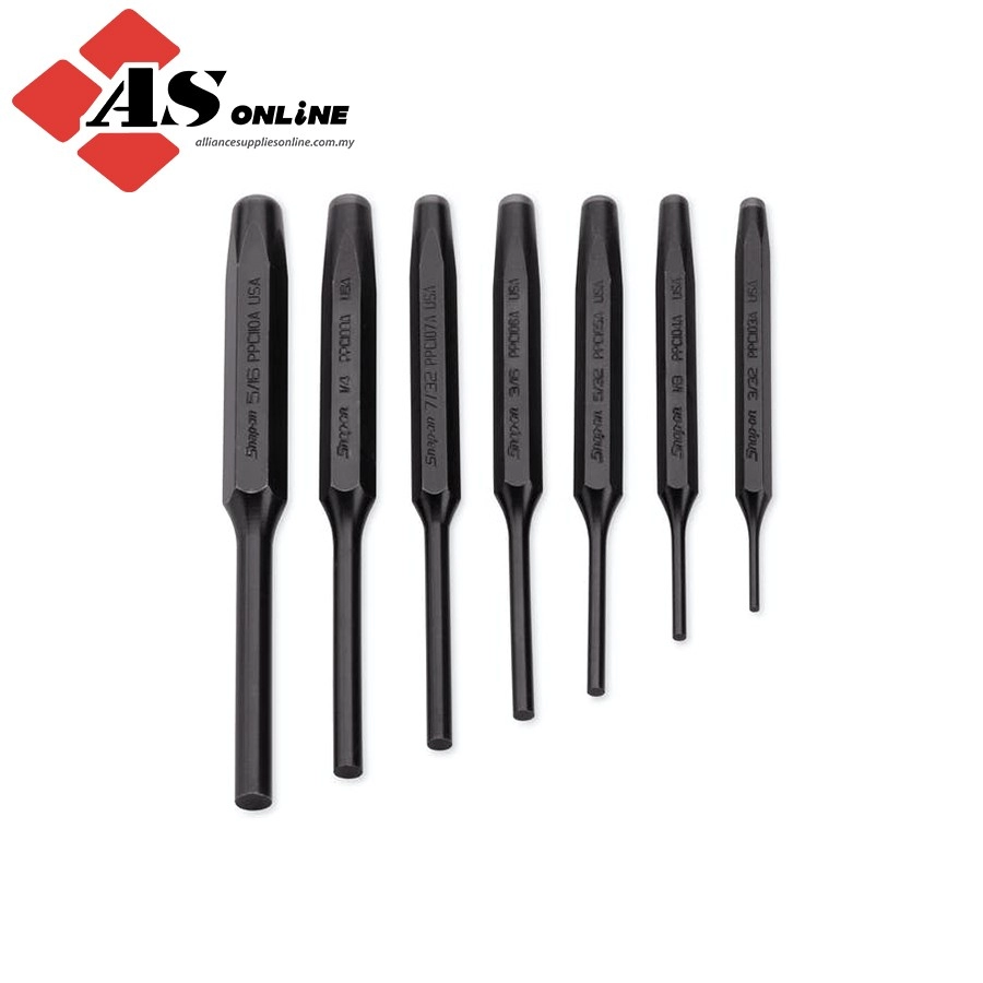 SNAP-ON 7 pc Punch and Chisel Set / Model: PPCD70BK