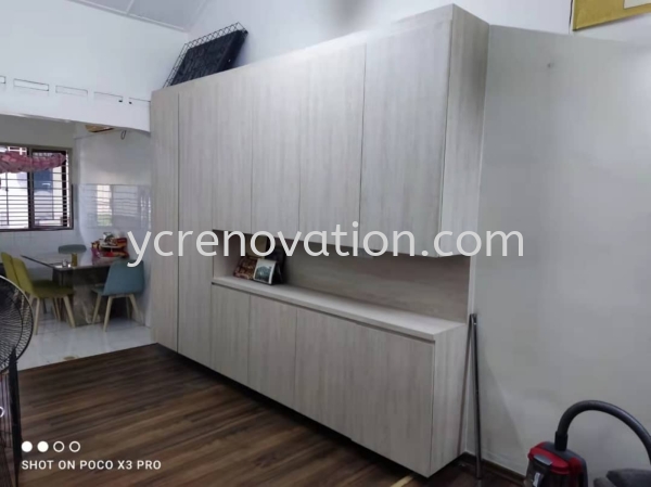 Shoes Cabinet SHOES CABINET DESIGN CUSTOMIZE FURNITURE Johor Bahru (JB), Kota Tinggi, Malaysia Services | Yi Cheng Furniture Interior Design