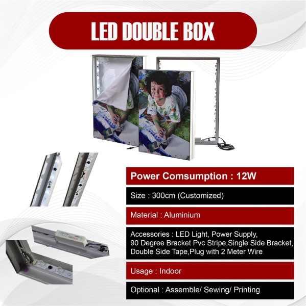 Led Double Box LED Lightbox Series Display System Selangor, Malaysia, Kuala Lumpur (KL) Supplier | ACXUS SDN BHD