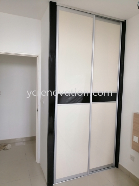 Wardrobe Sliding WARDROBE DESIGN CUSTOMIZE FURNITURE Johor Bahru (JB), Kota Tinggi, Malaysia Services | Yi Cheng Furniture Interior Design