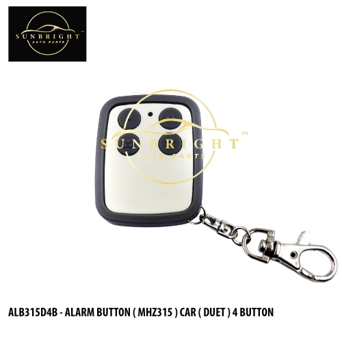 ALB315D4B - ALARM BUTTON ( MHZ315 ) CAR ( DUET ) 4 BUTTON