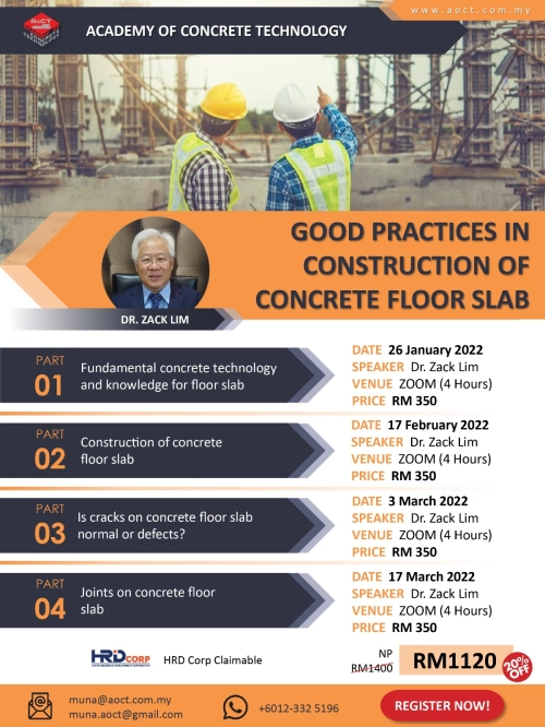 GOOD PRACTICES IN CONSTRUCTION OF CONCRETE FLOOR SLAB