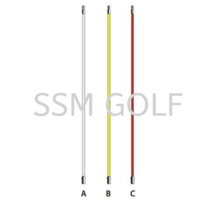 SSM Solid Color Regular Fiberglass Flagsticks