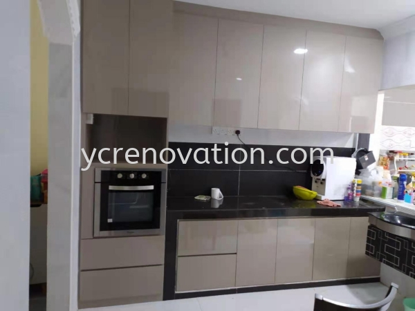 Dry Kitchen Cabinet KITCHEN CABINET DESIGN CUSTOMIZE FURNITURE Johor Bahru (JB), Kota Tinggi, Malaysia Services | Yi Cheng Furniture Interior Design