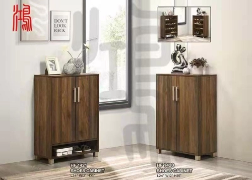 HF 1420 & 1421 Wooden Shoe Cabinet 