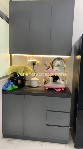 Dry Kitchen Cabinet KITCHEN CABINET DESIGN CUSTOMIZE FURNITURE Johor Bahru (JB), Kota Tinggi, Malaysia Services | Yi Cheng Furniture Interior Design