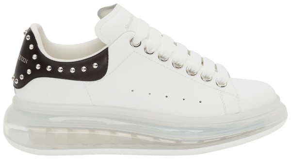 Alexander McQueen Wmns Oversized Sneaker 'Clear Sole Studded - White Black' Alexander McQueen Oversized Sneaker Alexander McQueen Malaysia, Kuala Lumpur (KL), Selangor Supplier, Suppliers, Supply, Supplies | SZ Zone Shop