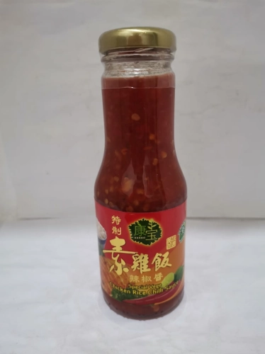 KENBO VEGE CHICKEN RICE CHILLI SAUCE 250G 素鸡饭辣椒酱