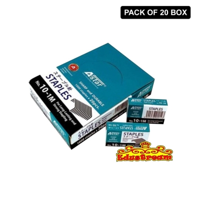 Astar Staples No.10-1M ( 1000 STAPLES X 20 BOXES )