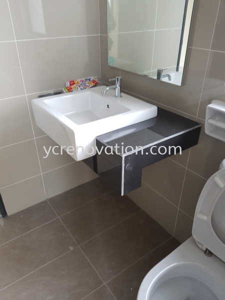 Basin Design WASHROOM DESIGN CUSTOMIZE FURNITURE Johor Bahru (JB), Kota Tinggi, Malaysia Services | Yi Cheng Furniture Interior Design