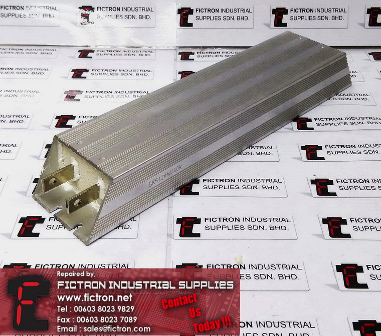 SKS1.2KW 40R SKS12KW40R SIKES Cased Resistor Supply Malaysia Singapore Indonesia USA Thailand