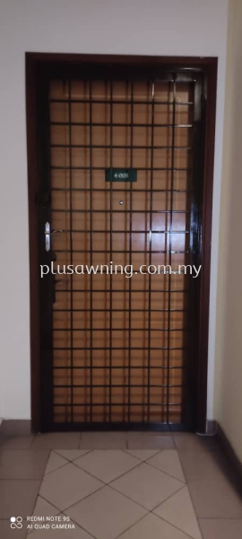 SWING DOOR GRILL @RIANA GREEN HOMES RESORT, JALAN TROPICANA UTARA, PETALING JAYA, SELANGOR Grill Door Selangor, Malaysia, Kuala Lumpur (KL), Cheras Contractor, Service | Plus Awning & Iron Sdn Bhd