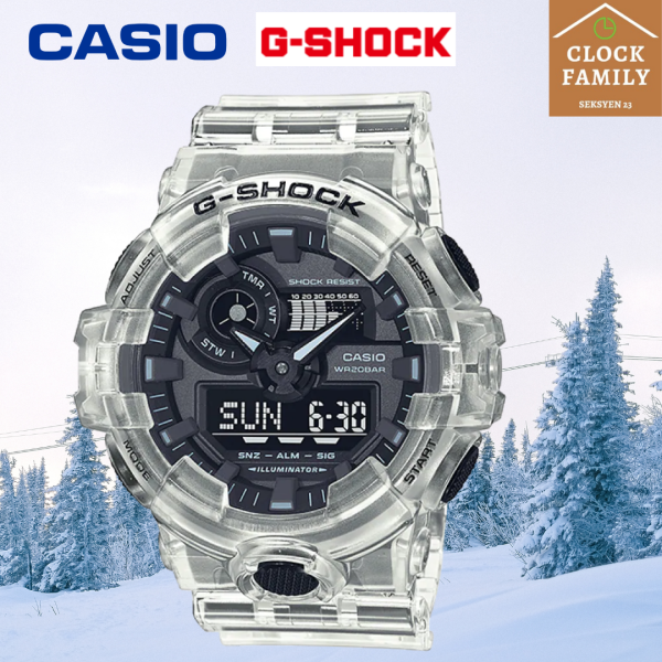 ORIGINAL G-SHOCK ANALOG DIGITAL WATCH GA-700SKE-7A G-SHOCK Selangor, Malaysia, Kuala Lumpur (KL), Shah Alam Supplier, Suppliers, Supply, Supplies | CLOCK FAMILY ENTERPRISE