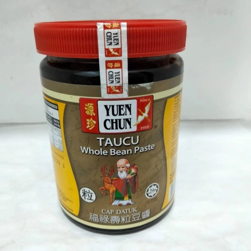 YUEN CHUN OLDMAN WHOLE BEAN PASTE 450G 福禄寿粒豆酱