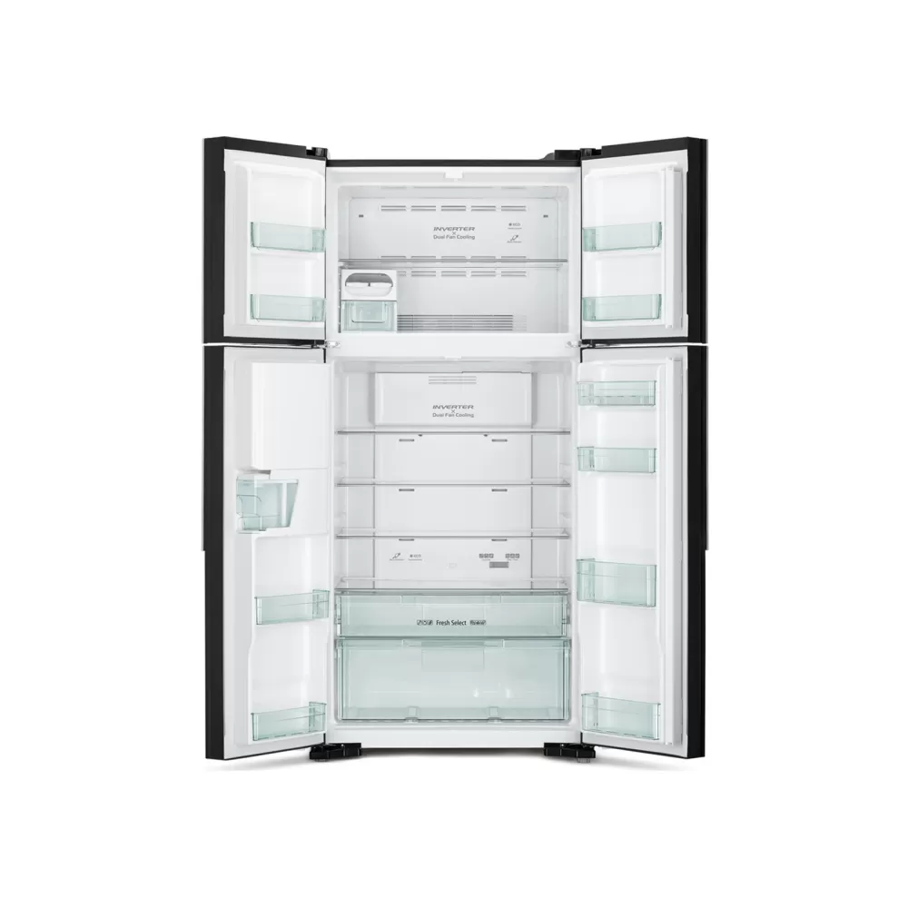 Hitachi 586L French Door Fridge - R-W720P7M