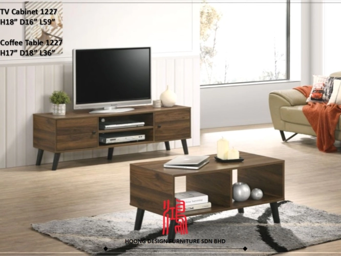 HF 1227 TV Cabinet + Coffee Table (Set)