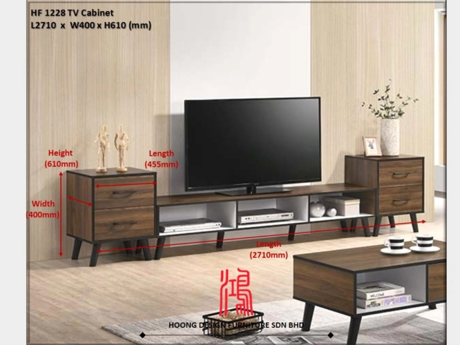 HF 1228 TV Cabinet Only