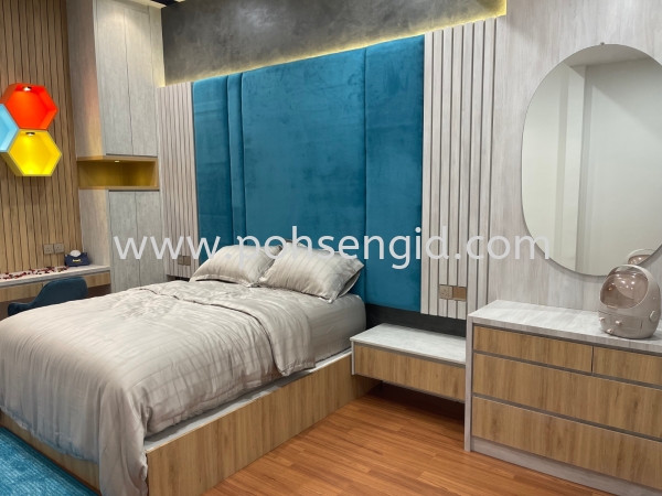  Bedroom Seremban, Negeri Sembilan (NS), Malaysia Renovation, Service, Interior Design, Supplier, Supply | Poh Seng Furniture & Interior Design