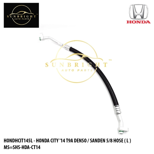 HONDHCIT145L - HONDA CITY '14 T9A DENSO / SANDEN 5/8 HOSE ( L ) MS=SHS-HDA-CT14