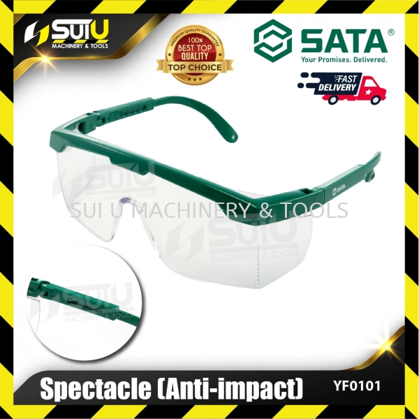 SATA YF0101/ YF-0101 1PCS Spectacle / Safety Googles/ Eye Protector (Anti-impact / Fog) Safety Goggles Safety & Security Kuala Lumpur (KL), Malaysia, Selangor, Setapak Supplier, Suppliers, Supply, Supplies | Sui U Machinery & Tools (M) Sdn Bhd