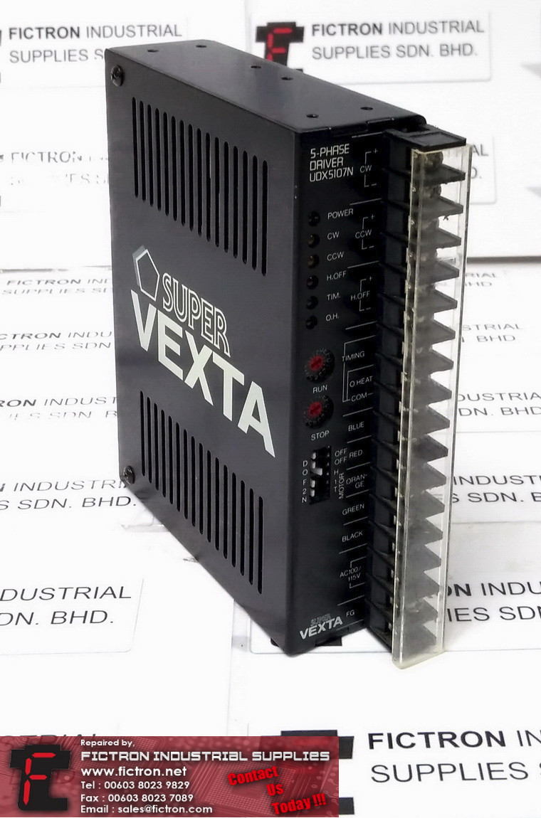 UDXUDX5107N ORIENTAL MOTOR Stepper Driver Supply Repair Malaysia Singapore Indonesia USA Thailand