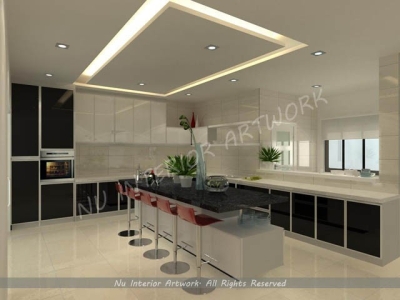 Kitchen Cabinet Design For Seri Kembangan Interior Designer