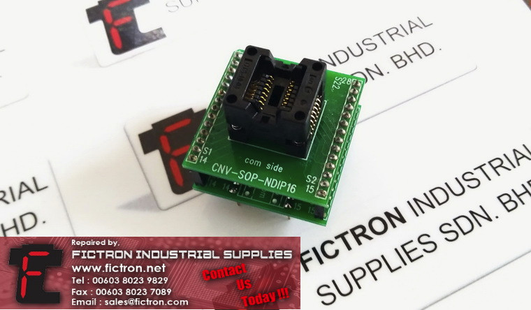 CNV-S0P-NDI16 CNVS0PNDI16 FICTRON Programmer Adapter Supply Malaysia Singapore Indonesia USA Thailand