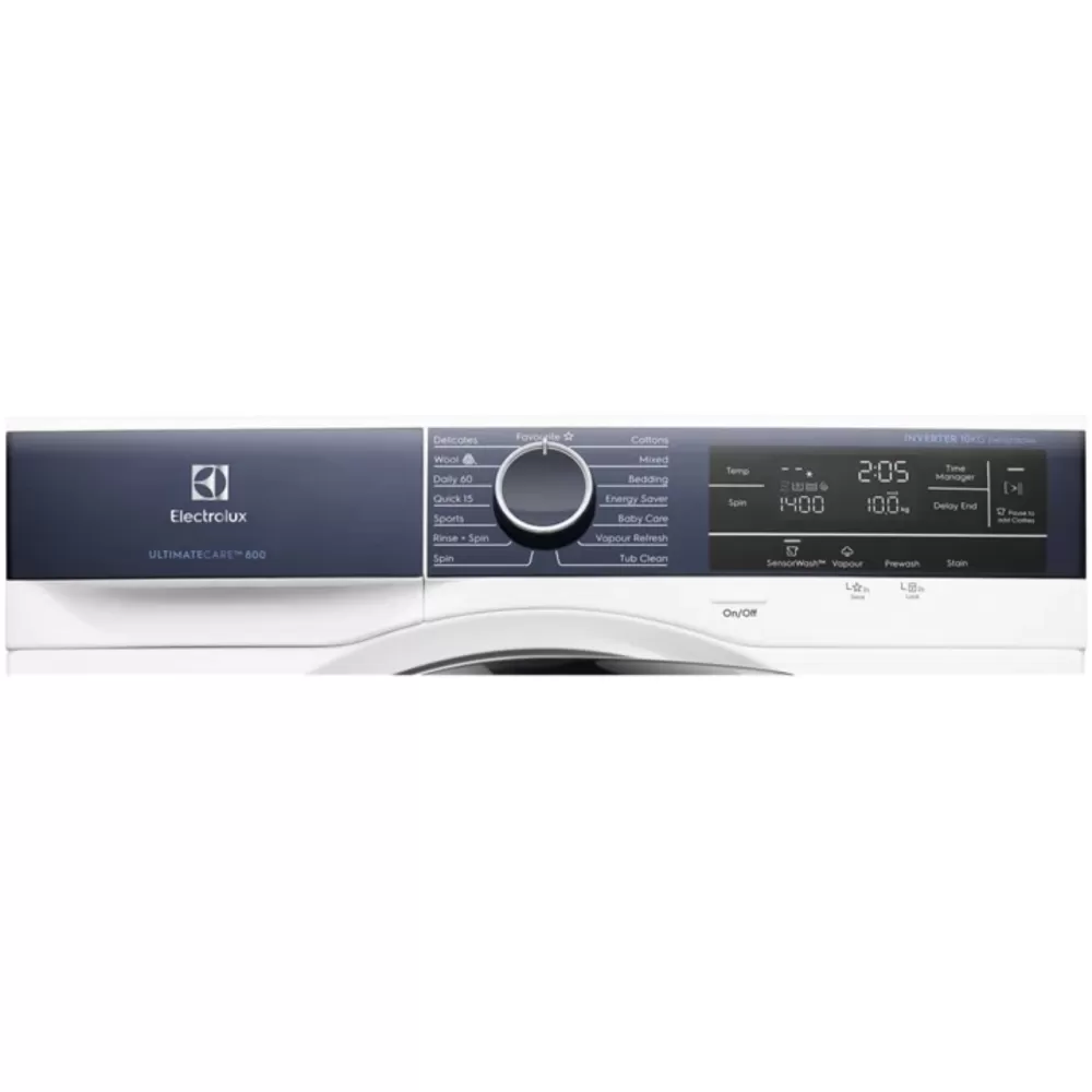 Electrolux 10kg UltimateCare 800 Front Load Washing Machine with Vapour Refresh - EWF1023BDWA