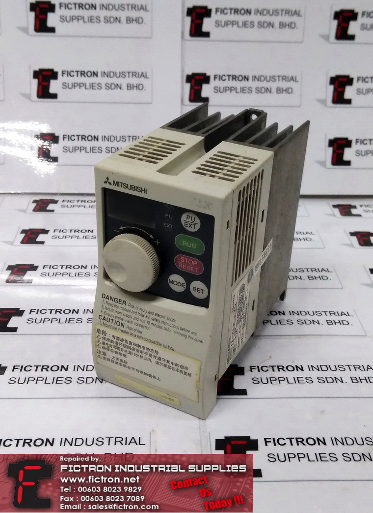 FR-S520E-0 FRS520E0 MITSUBISHI Inverter Drive Supply Repair Malaysia Singapore Indonesia USA Thailand