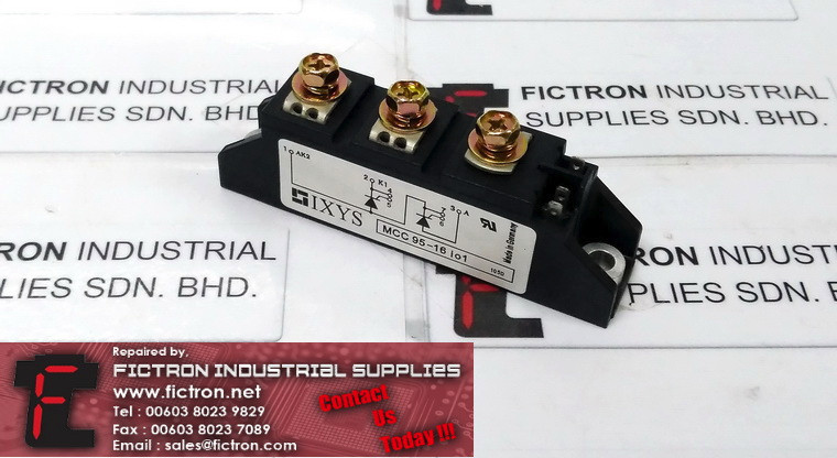 MCC95-15IO1 MCC9515IO1 IXYS Thyristor Module Supply Malaysia Singapore Indonesia USA Thailand