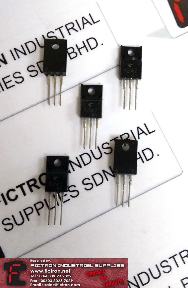 K2662 TOSHIBA Semiconductor Transistor Supply Malaysia Singapore Indonesia USA Thailand