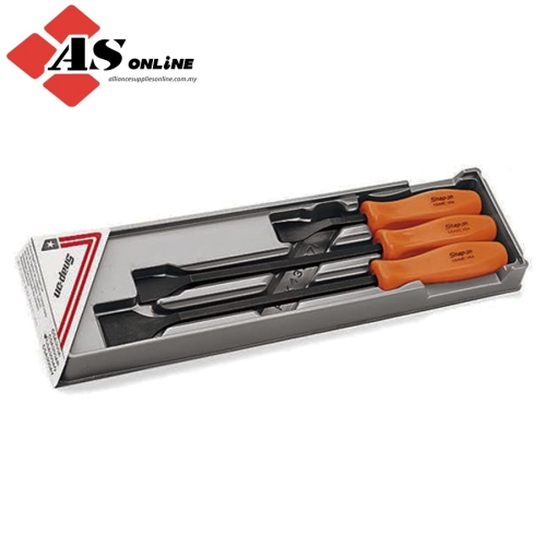 SNAP-ON 3 pc Rigid Carbon Scraper Set (Orange) / Model: CSA300AO