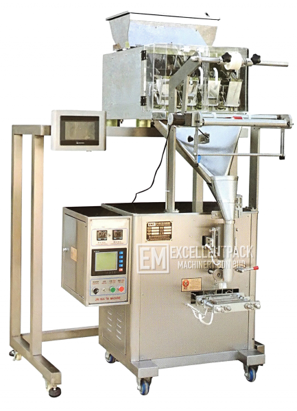 SACHET PACKAGING MACHINE | EM-280W | POWDER & GRANULE | WEIGHER MEASURING SYSTEM SACHET PACKAGING MACHINE Melaka, Malaysia Supplier, Suppliers, Supply, Supplies | EXCELLENTPACK MACHINERY SDN BHD