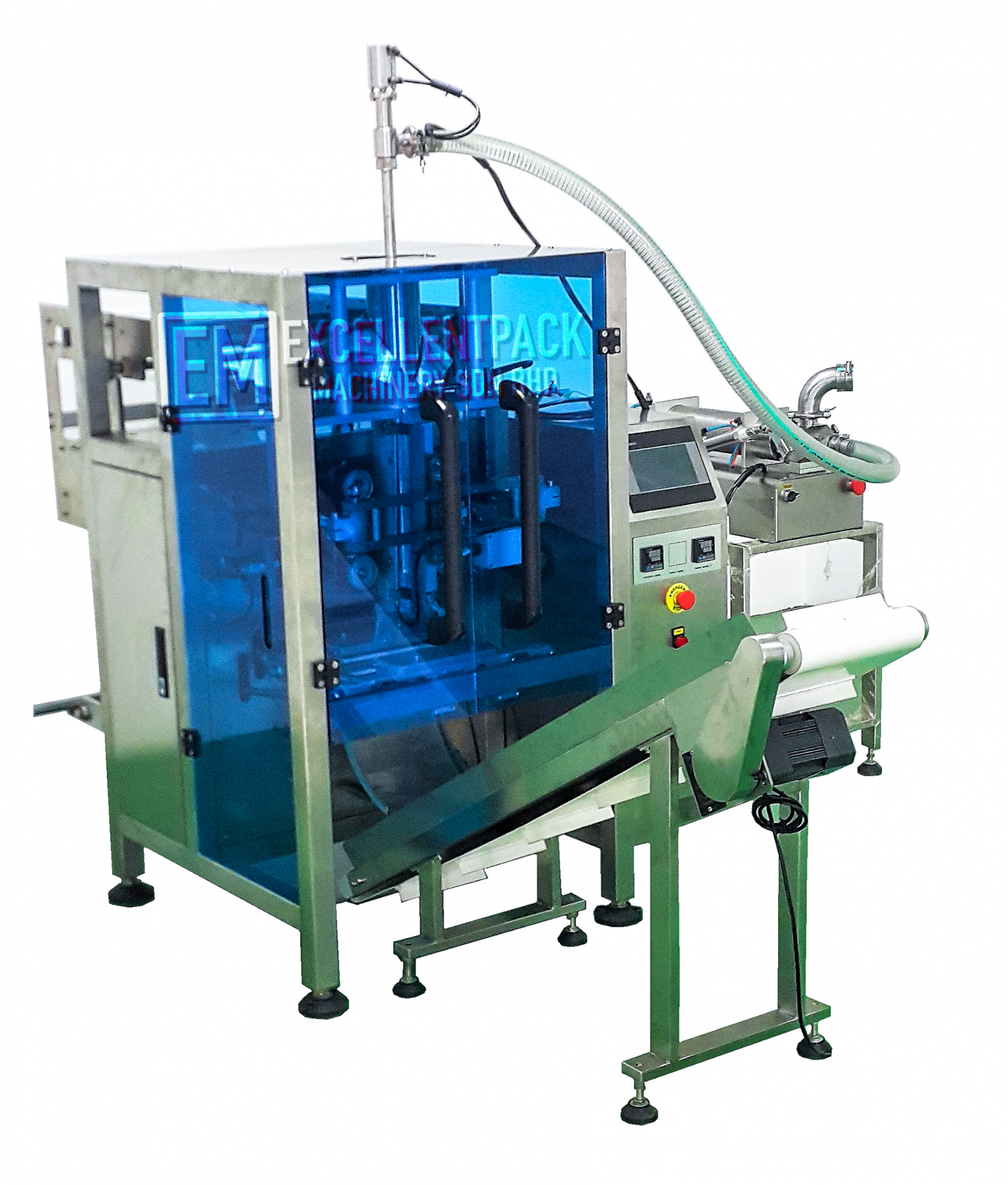 POUCH PACKAGING SYSTEM | COOKING OIL | PE BAG | PISTON FILLING