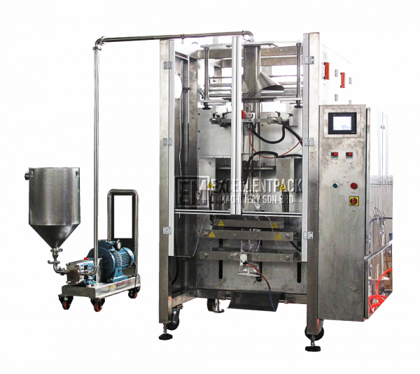 POUCH PACKAGING SYSTEM | EM - 720SV | SQUEEZE SEAL POUCH PACKAGING MACHINE Melaka, Malaysia Supplier, Suppliers, Supply, Supplies | EXCELLENTPACK MACHINERY SDN BHD