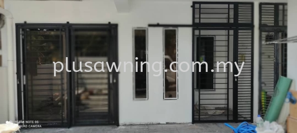 SLIDING DOOR GRILL @JALAN 1/9, TAMAN BUKIT INDAH, KUALA LUMPUR  Grill Door Selangor, Malaysia, Kuala Lumpur (KL), Cheras Contractor, Service | Plus Awning & Iron Sdn Bhd