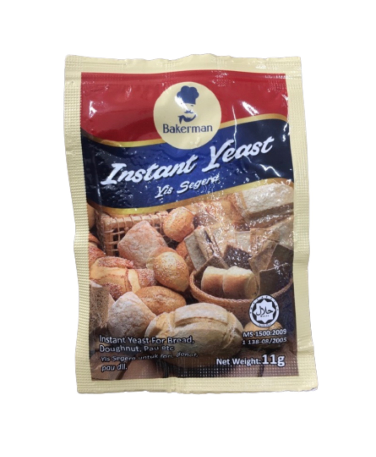 Bakerman Yeast 11g