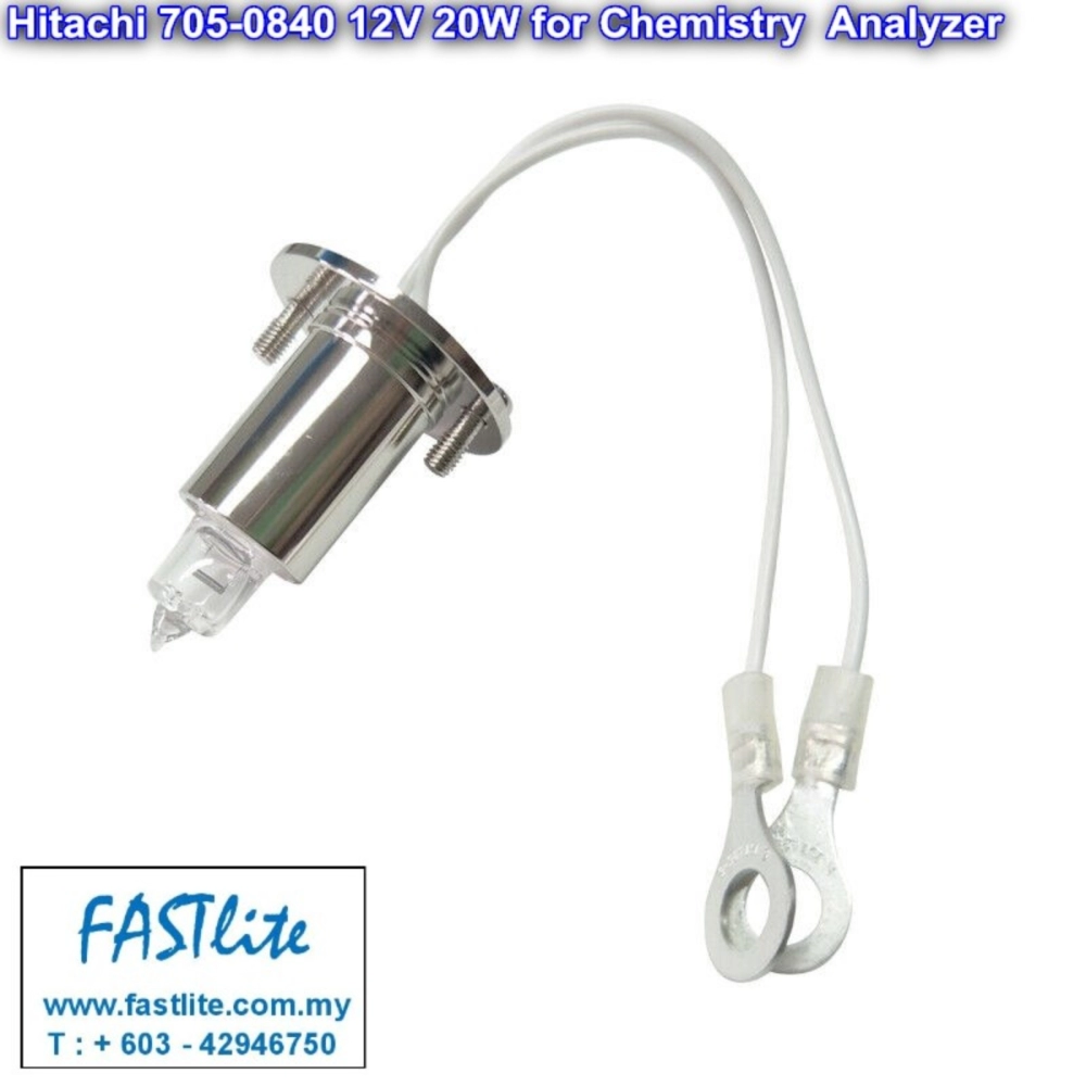 HITACHI 705-0840 12V20W Biomedical bulb for Hitachi Biochemical Analyzer