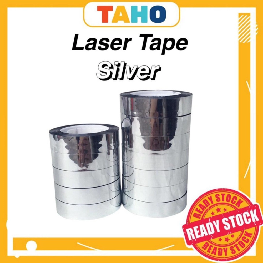 Gold / Silver Laser Tape 12mm / 18mm  50m
