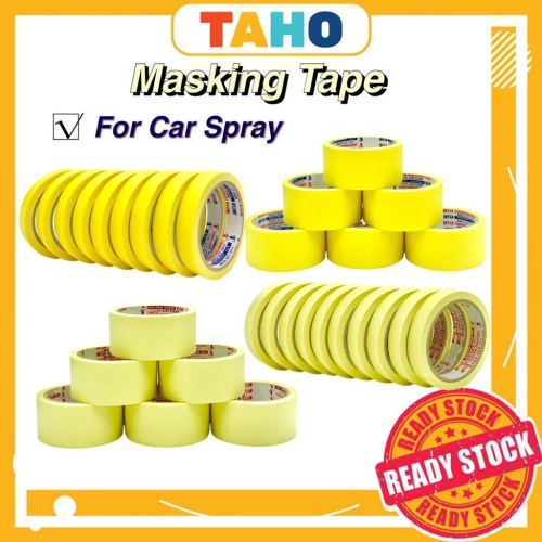 Masking tape for car spraying / High Temp / 17mm / 47mm / Taho