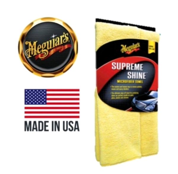 Meguiar's Supreme Shine Microfiber Towel X-2010(40cm x 60cm) Car Shampoo / Sabun Cuci Kereta Car Paint Kuala Lumpur (KL), Malaysia, Selangor, Salak South, Balakong Supplier, Suppliers, Supply, Supplies | Cheong Seng Hardware Sdn Bhd