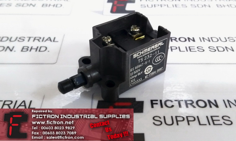 TS232-11 TS23211 SCHMERSAL Limit Switch Supply Malaysia Singapore Indonesia USA Thailand
