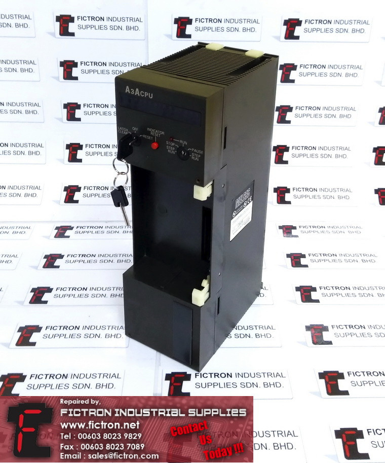 A3ACPU MELSEC MITSUBISHI PLC Module Supply Repair Malaysia Singapore Indonesia USA Thailand