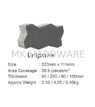 CONCRETE PAVER UNIPAVE