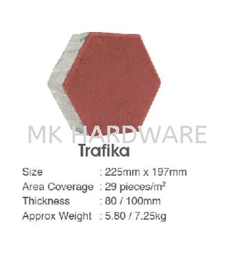 CONCRETE PAVER TRAFIKA