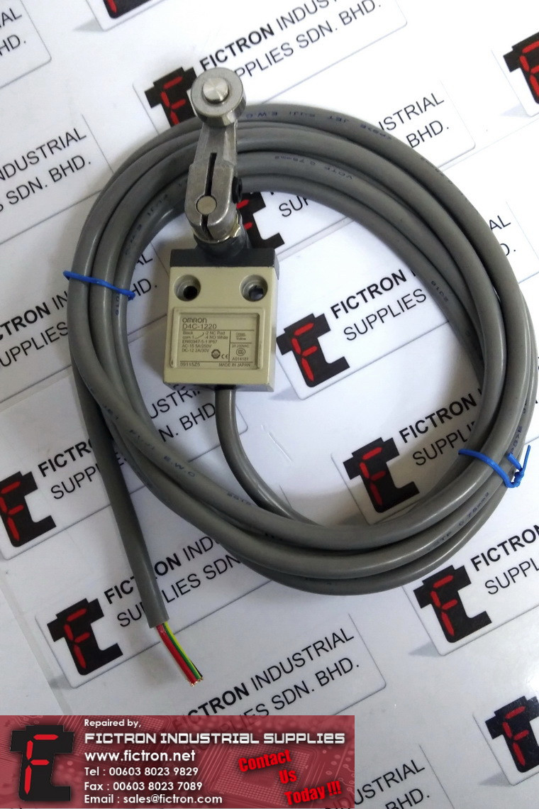 D4C-1220 D4C1220 OMRON Limit Switch Supply Malaysia Singapore Indonesia USA Thailand